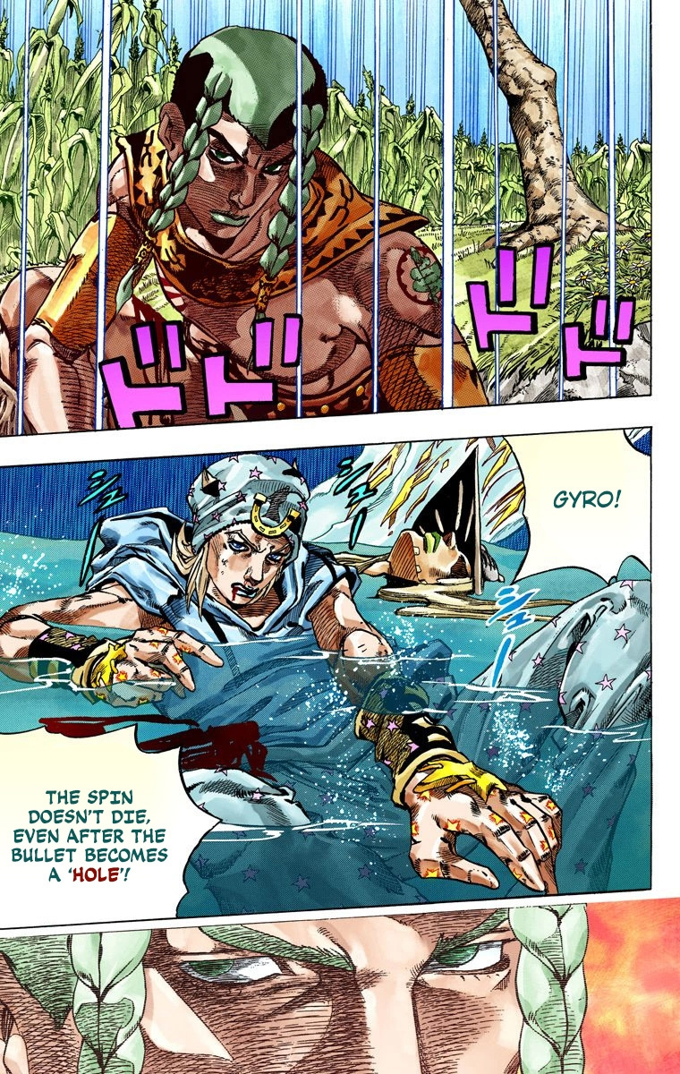 Jojo's Bizarre Adventure Part 7 - Steel Ball Run - Vol.11 Chapter 44: A Silent Way Part 5