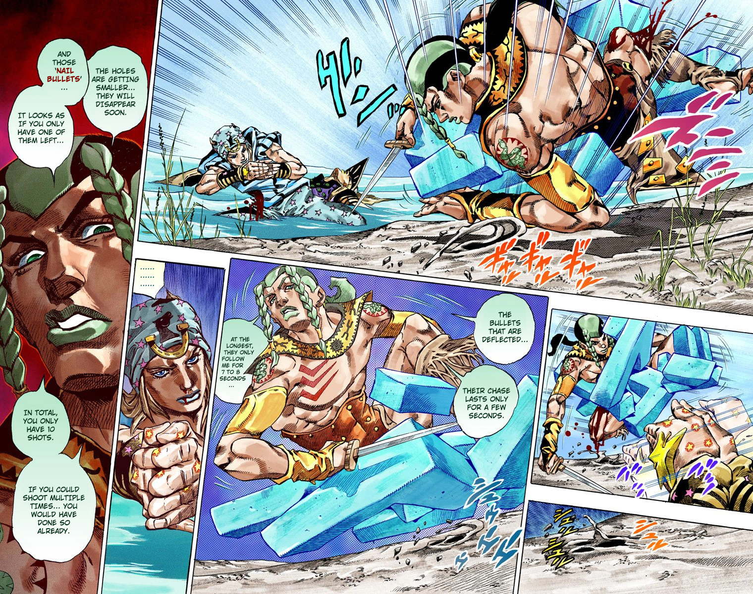 Jojo's Bizarre Adventure Part 7 - Steel Ball Run - Vol.11 Chapter 44: A Silent Way Part 5