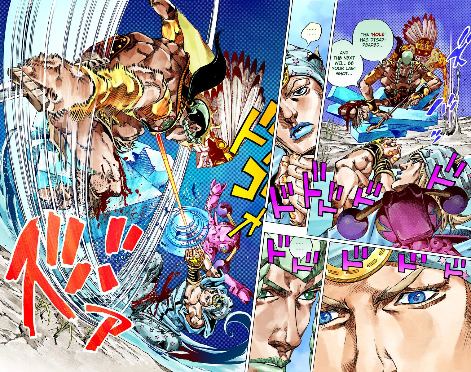 Jojo's Bizarre Adventure Part 7 - Steel Ball Run - Vol.11 Chapter 44: A Silent Way Part 5