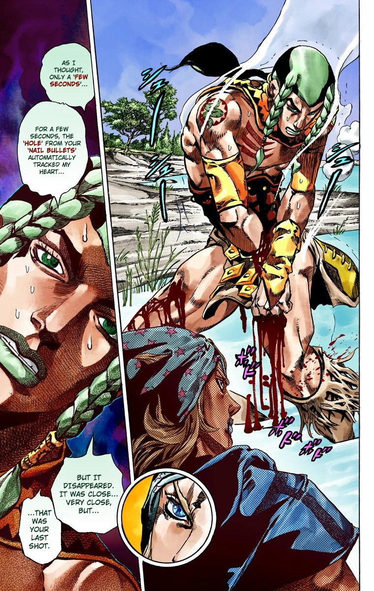 Jojo's Bizarre Adventure Part 7 - Steel Ball Run - Vol.11 Chapter 44: A Silent Way Part 5