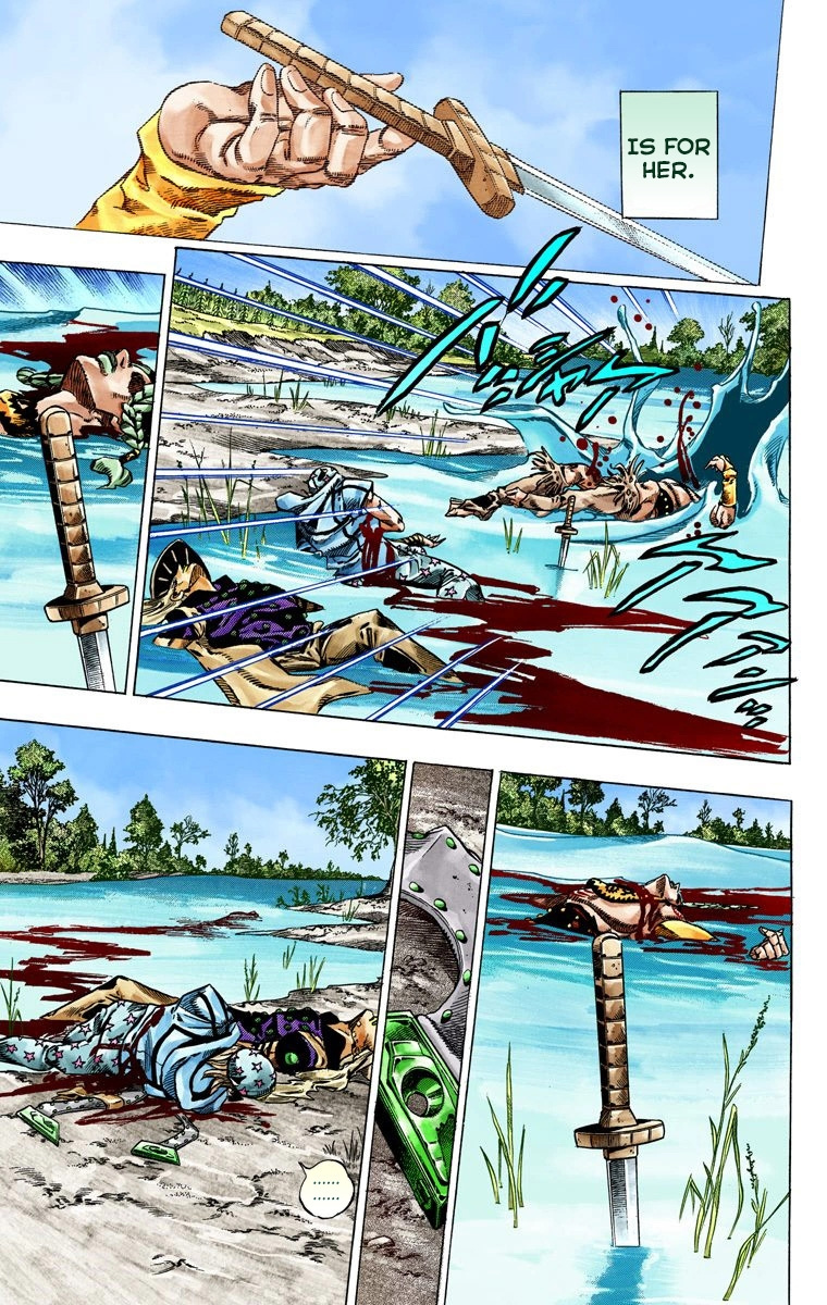 Jojo's Bizarre Adventure Part 7 - Steel Ball Run - Vol.11 Chapter 44: A Silent Way Part 5