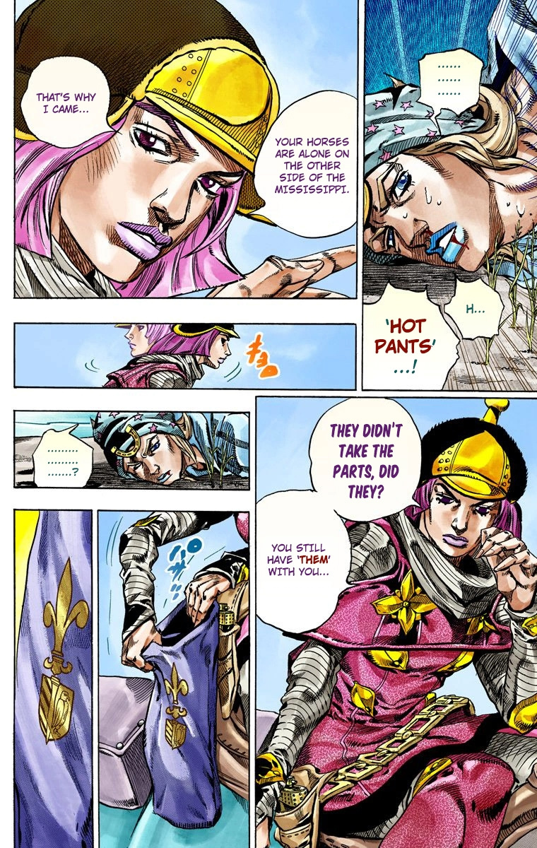 Jojo's Bizarre Adventure Part 7 - Steel Ball Run - Vol.11 Chapter 44: A Silent Way Part 5