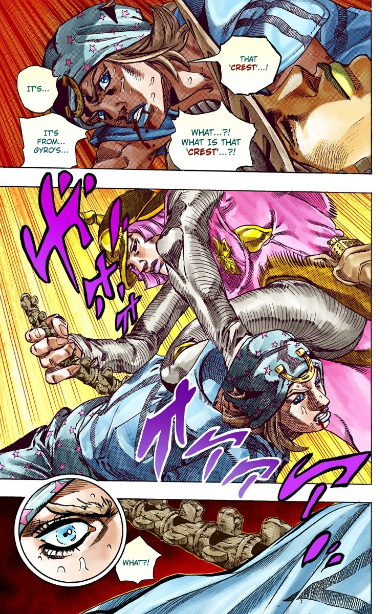 Jojo's Bizarre Adventure Part 7 - Steel Ball Run - Vol.11 Chapter 44: A Silent Way Part 5