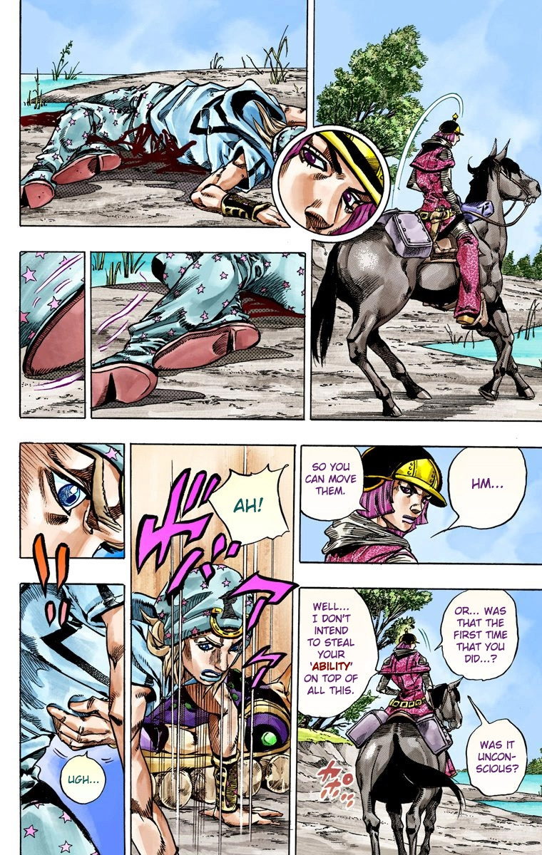 Jojo's Bizarre Adventure Part 7 - Steel Ball Run - Vol.11 Chapter 44: A Silent Way Part 5