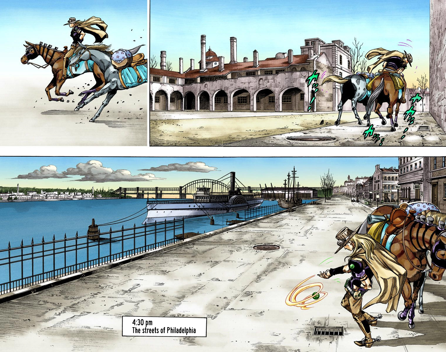 Jojo's Bizarre Adventure Part 7 - Steel Ball Run - Vol.18 Chapter 72: Ticket To Ride Part 2