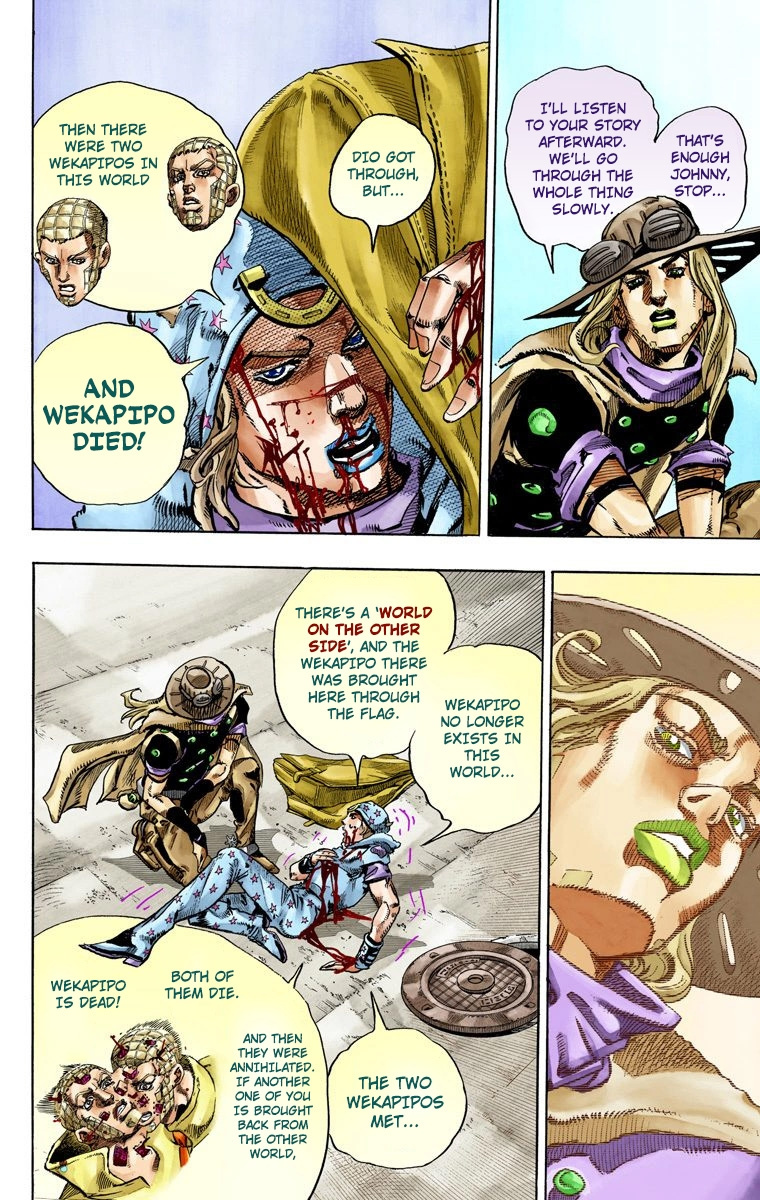 Jojo's Bizarre Adventure Part 7 - Steel Ball Run - Vol.18 Chapter 72: Ticket To Ride Part 2