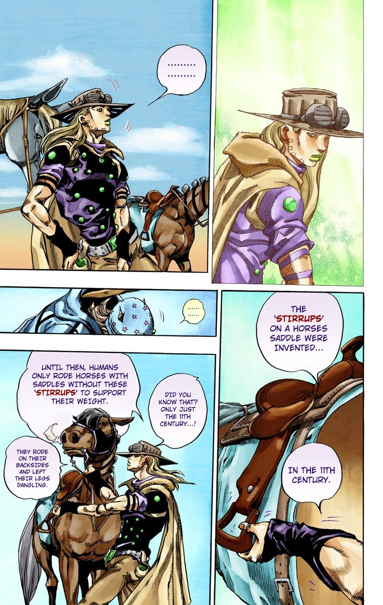 Jojo's Bizarre Adventure Part 7 - Steel Ball Run - Vol.18 Chapter 72: Ticket To Ride Part 2