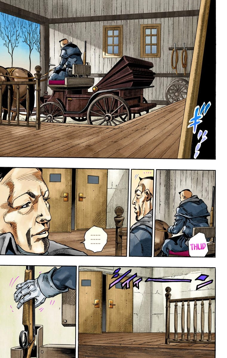 Jojo's Bizarre Adventure Part 7 - Steel Ball Run - Vol.18 Chapter 72: Ticket To Ride Part 2