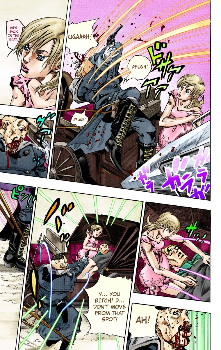 Jojo's Bizarre Adventure Part 7 - Steel Ball Run - Vol.18 Chapter 72: Ticket To Ride Part 2