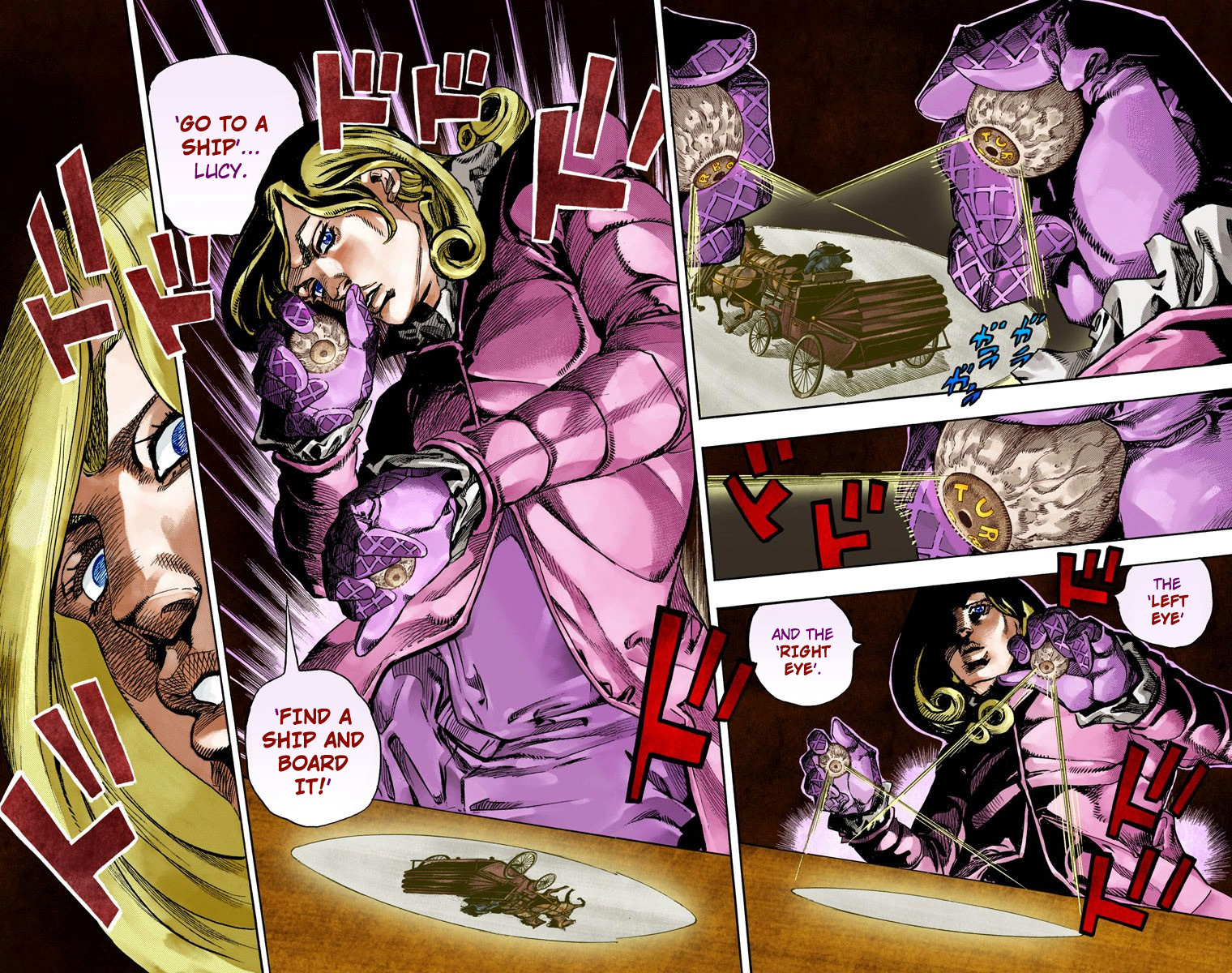 Jojo's Bizarre Adventure Part 7 - Steel Ball Run - Vol.18 Chapter 72: Ticket To Ride Part 2