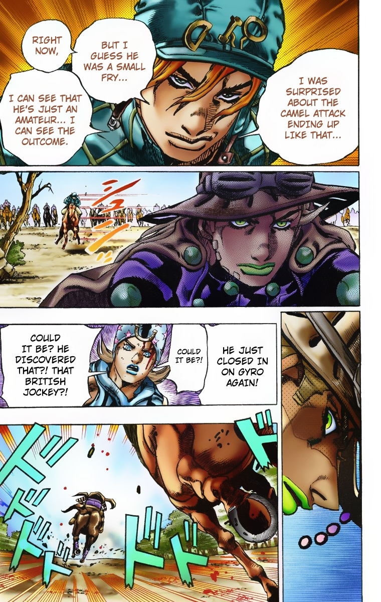 Jojo's Bizarre Adventure Part 7 - Steel Ball Run - Vol.2 Chapter 6: The Dried-Up River - Diego Brando