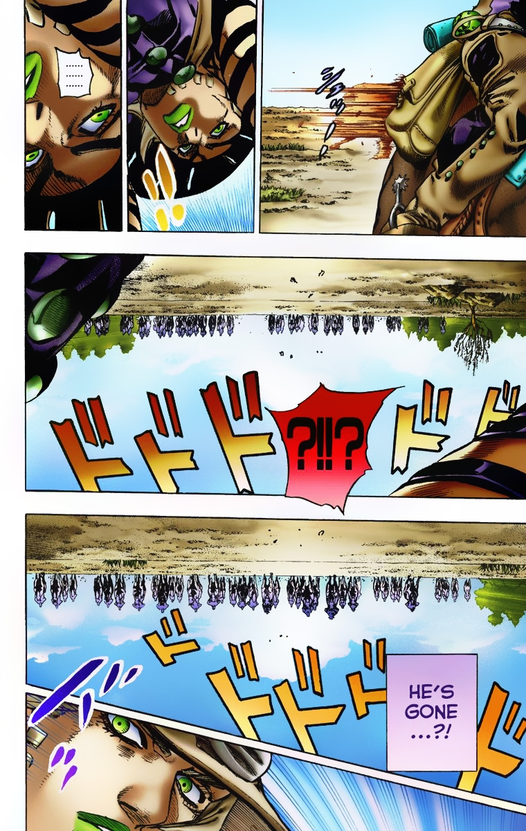 Jojo's Bizarre Adventure Part 7 - Steel Ball Run - Vol.2 Chapter 6: The Dried-Up River - Diego Brando