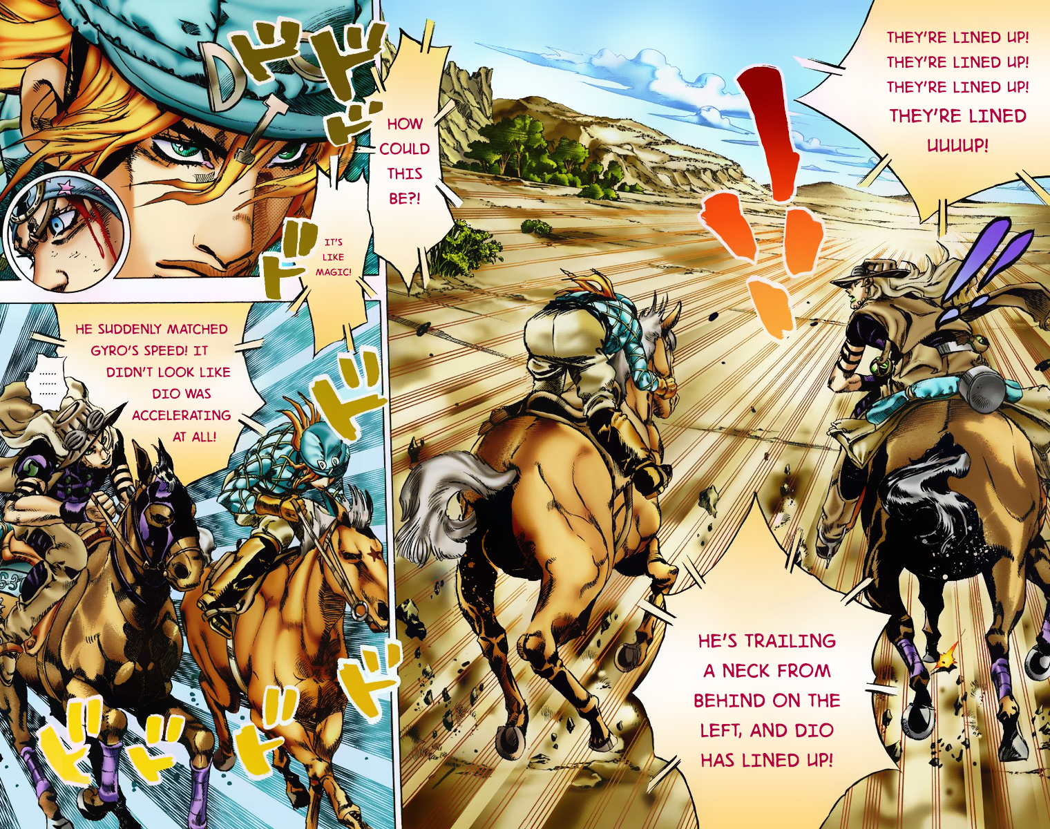 Jojo's Bizarre Adventure Part 7 - Steel Ball Run - Vol.2 Chapter 6: The Dried-Up River - Diego Brando