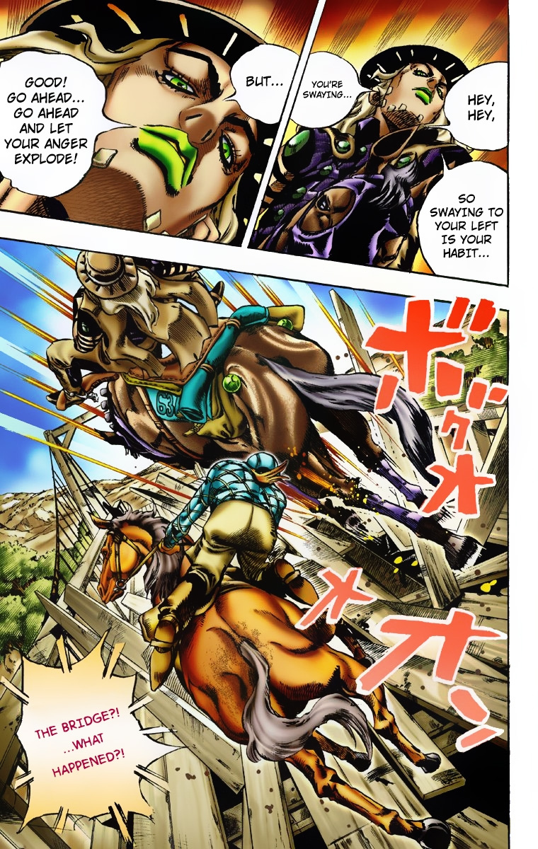 Jojo's Bizarre Adventure Part 7 - Steel Ball Run - Vol.2 Chapter 6: The Dried-Up River - Diego Brando