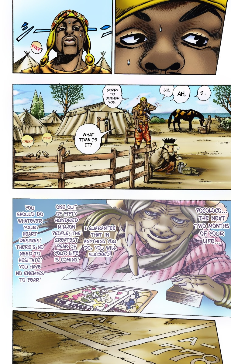 Jojo's Bizarre Adventure Part 7 - Steel Ball Run - Vol.2 Chapter 6: The Dried-Up River - Diego Brando