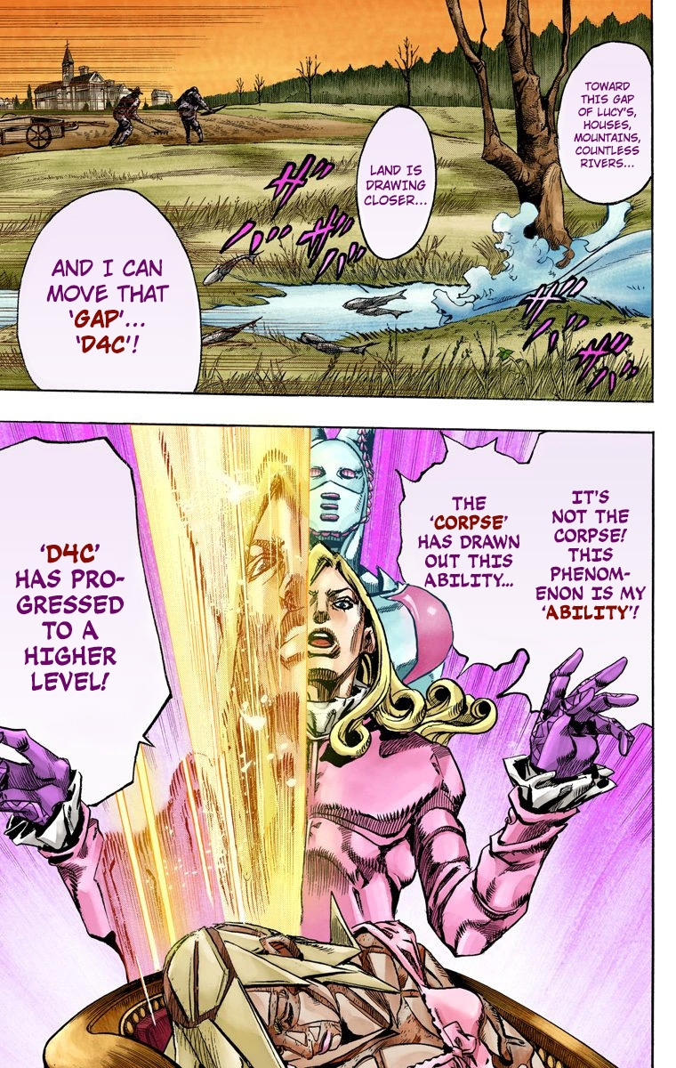 Jojo's Bizarre Adventure Part 7 - Steel Ball Run - Vol.20 Chapter 78: D4C Part 11 -Love Train-