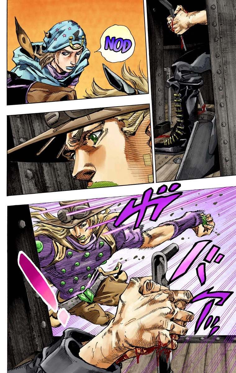 Jojo's Bizarre Adventure Part 7 - Steel Ball Run - Vol.20 Chapter 78: D4C Part 11 -Love Train-