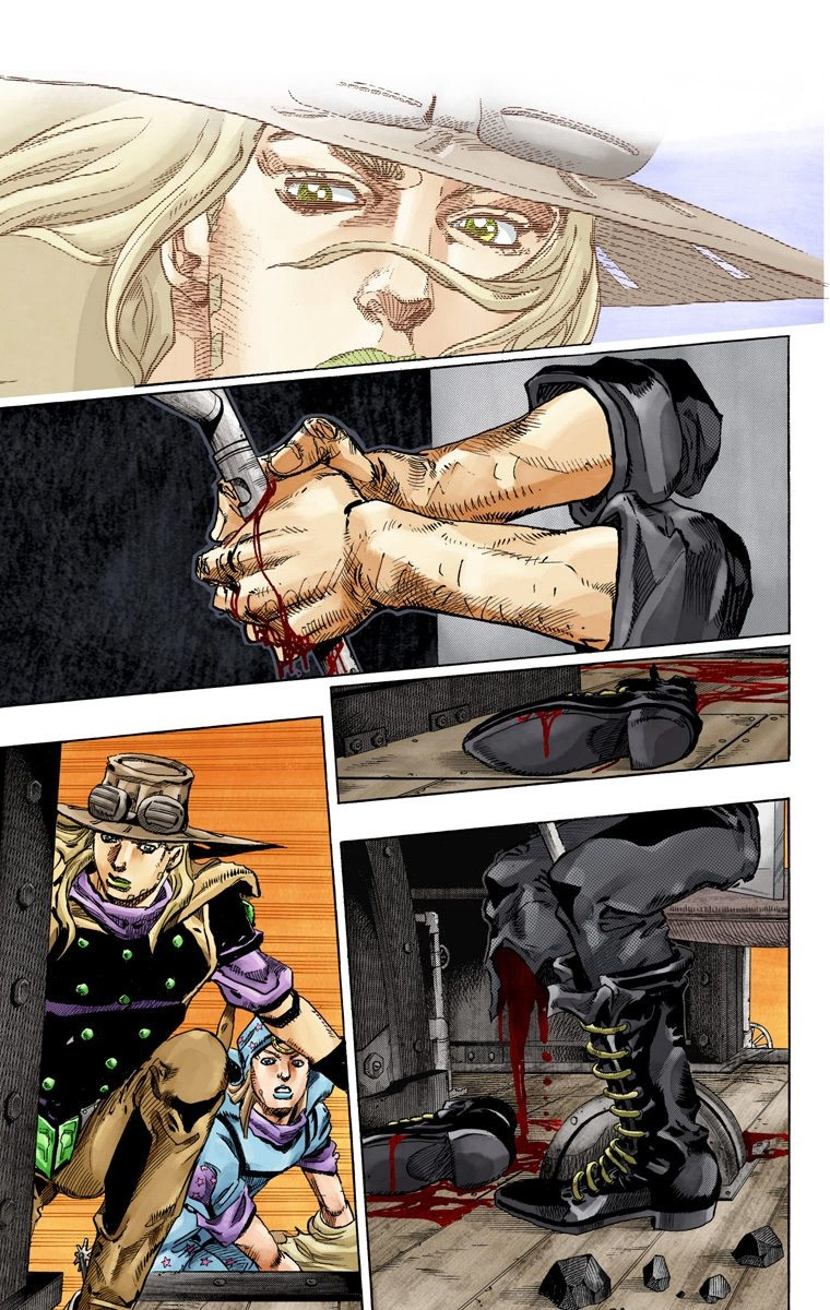 Jojo's Bizarre Adventure Part 7 - Steel Ball Run - Vol.20 Chapter 78: D4C Part 11 -Love Train-