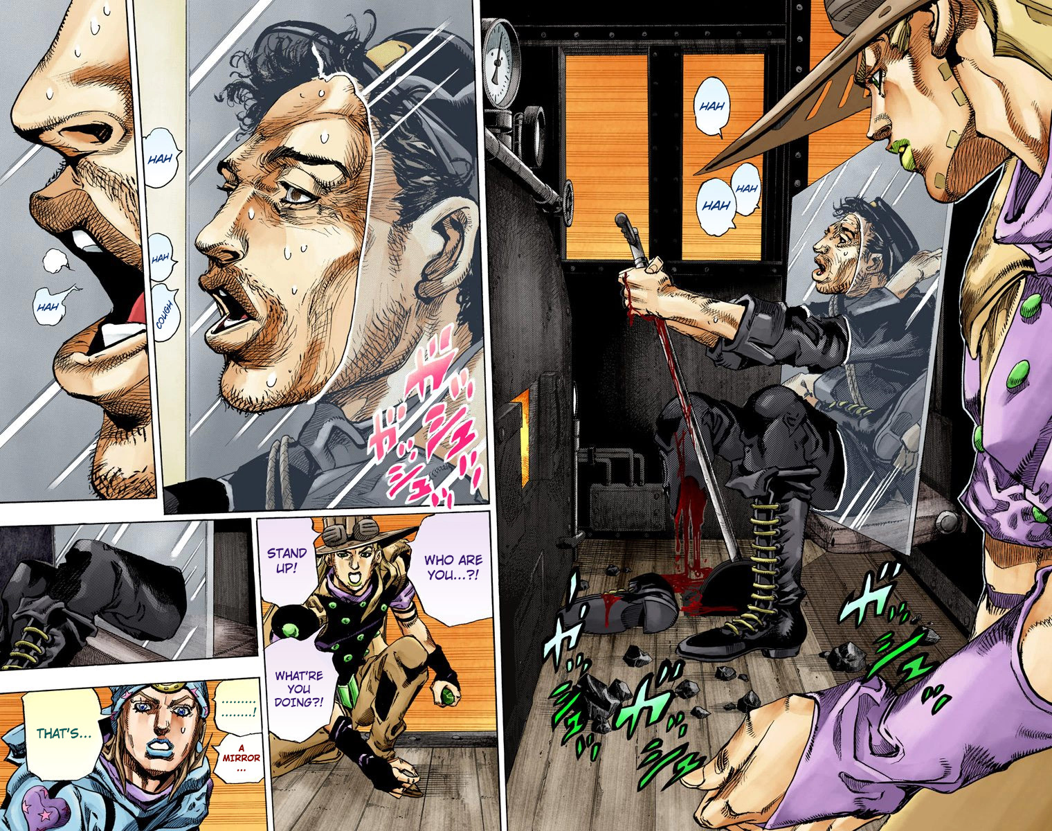 Jojo's Bizarre Adventure Part 7 - Steel Ball Run - Vol.20 Chapter 78: D4C Part 11 -Love Train-