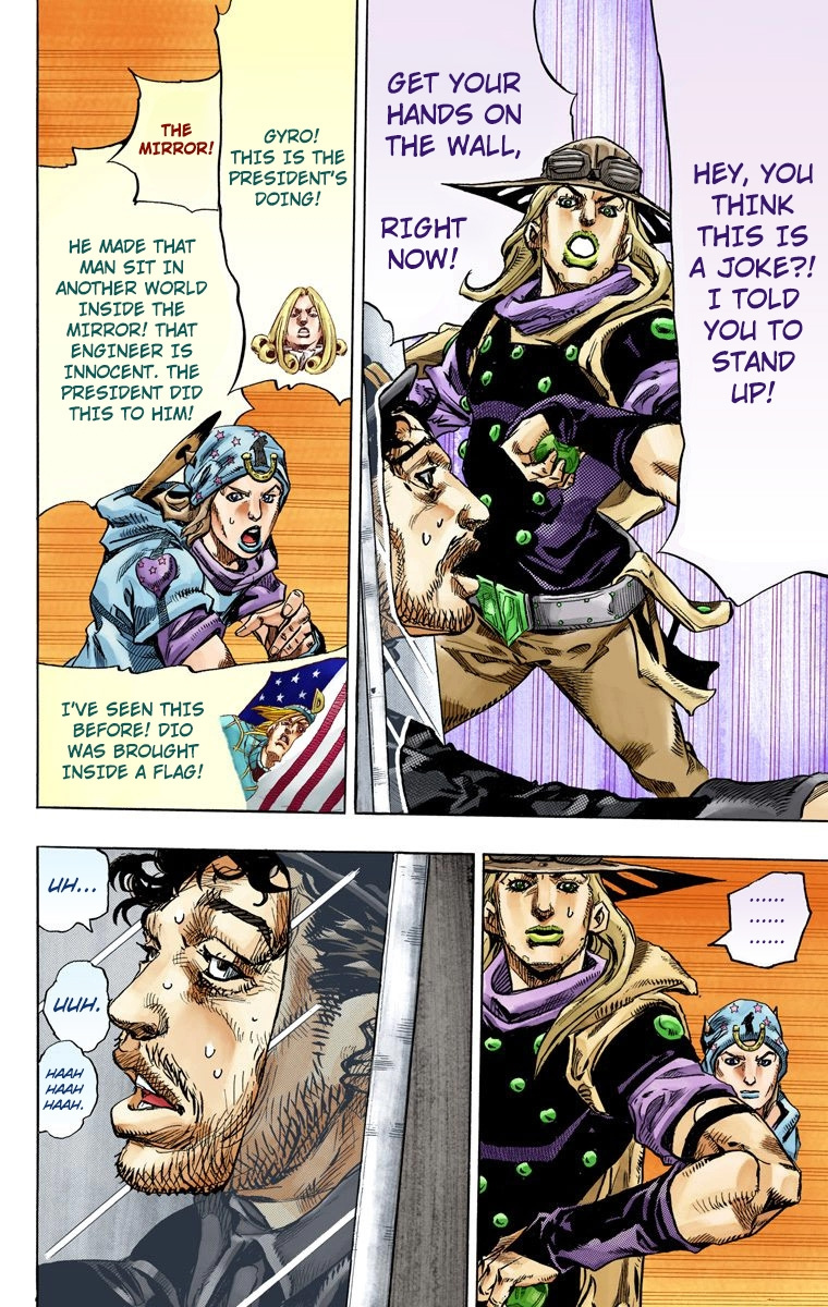 Jojo's Bizarre Adventure Part 7 - Steel Ball Run - Vol.20 Chapter 78: D4C Part 11 -Love Train-