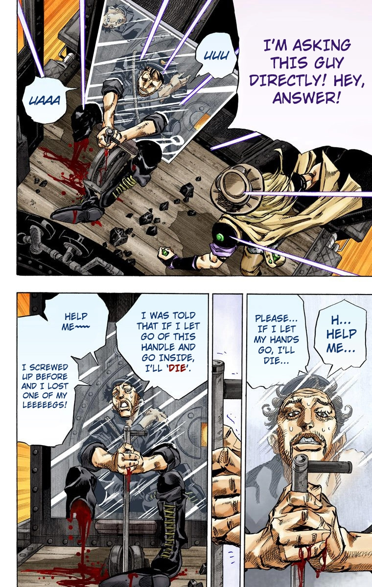 Jojo's Bizarre Adventure Part 7 - Steel Ball Run - Vol.20 Chapter 78: D4C Part 11 -Love Train-