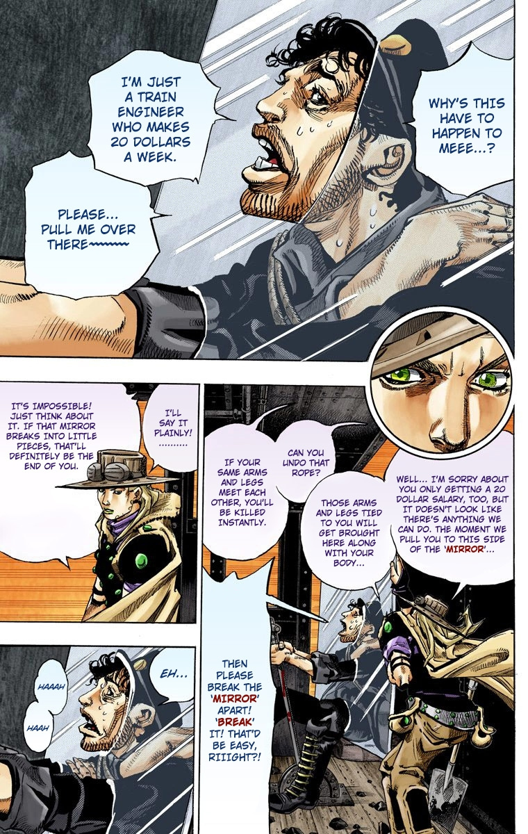 Jojo's Bizarre Adventure Part 7 - Steel Ball Run - Vol.20 Chapter 78: D4C Part 11 -Love Train-