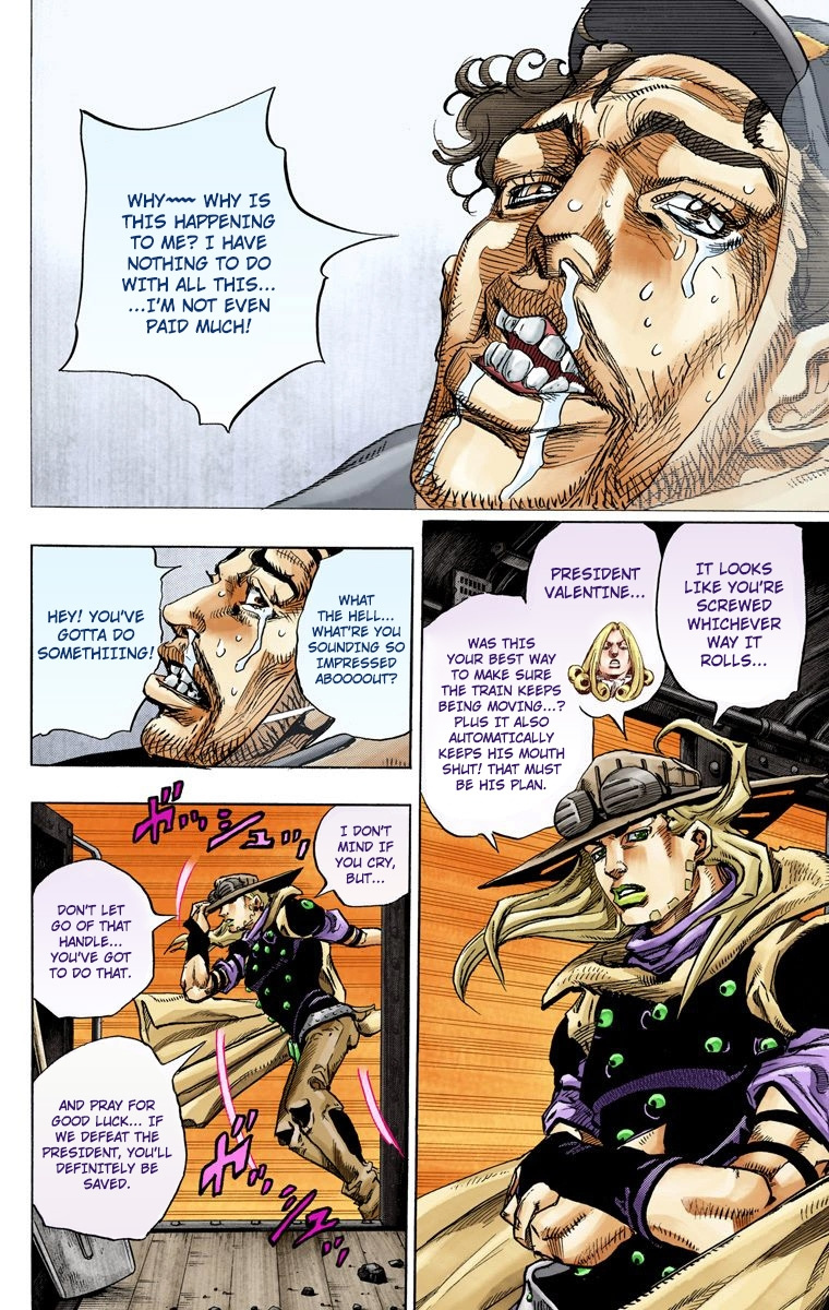 Jojo's Bizarre Adventure Part 7 - Steel Ball Run - Vol.20 Chapter 78: D4C Part 11 -Love Train-