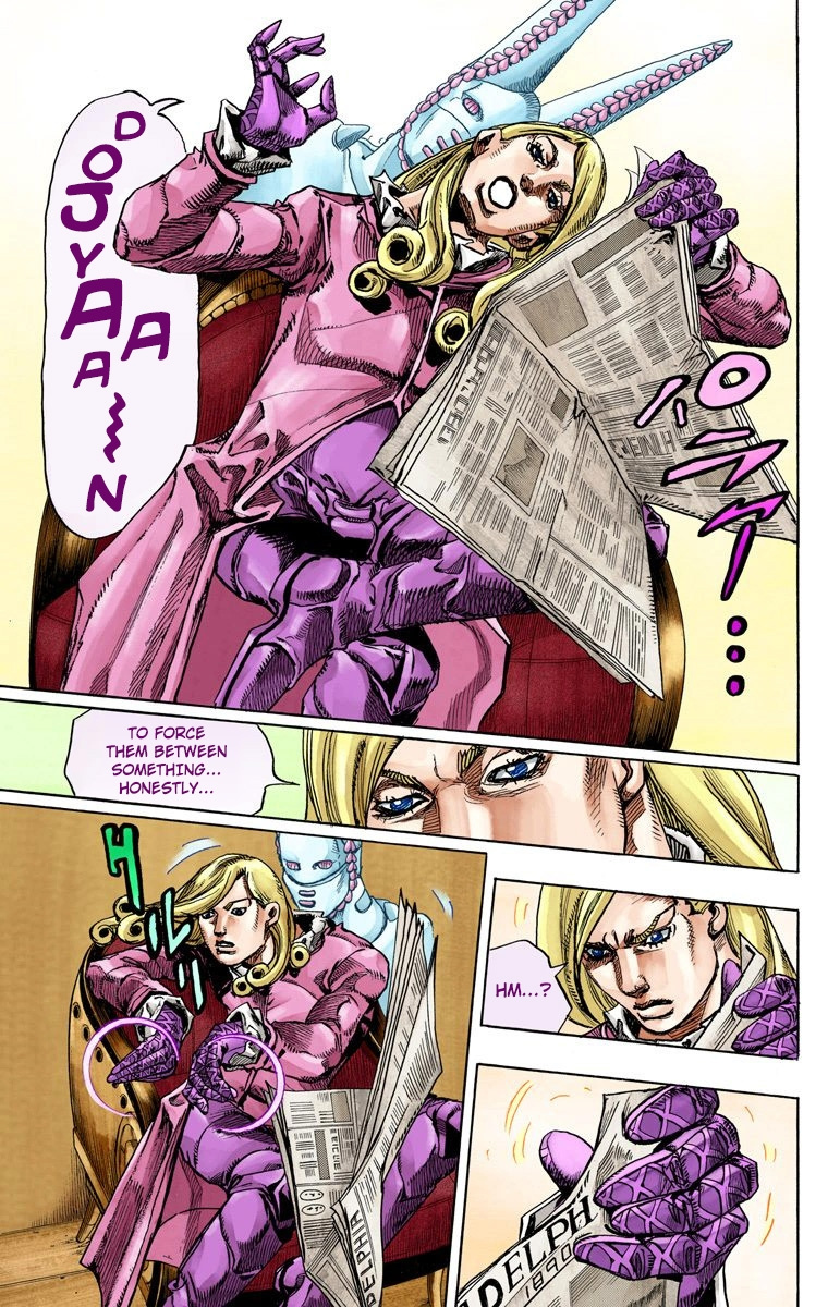 Jojo's Bizarre Adventure Part 7 - Steel Ball Run - Vol.20 Chapter 78: D4C Part 11 -Love Train-