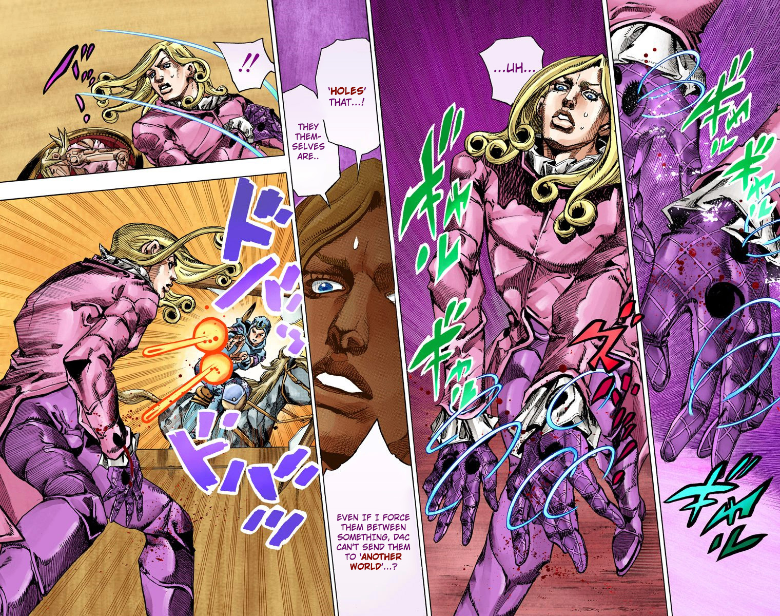 Jojo's Bizarre Adventure Part 7 - Steel Ball Run - Vol.20 Chapter 78: D4C Part 11 -Love Train-