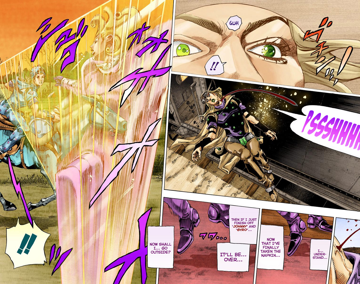 Jojo's Bizarre Adventure Part 7 - Steel Ball Run - Vol.20 Chapter 78: D4C Part 11 -Love Train-