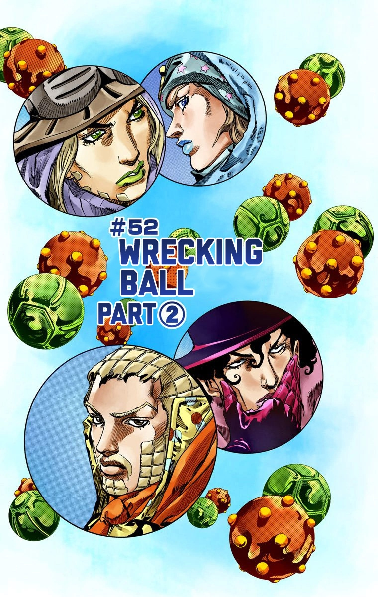 Jojo's Bizarre Adventure Part 7 - Steel Ball Run - Vol.14 Chapter 52: Wrecking Ball Part 2