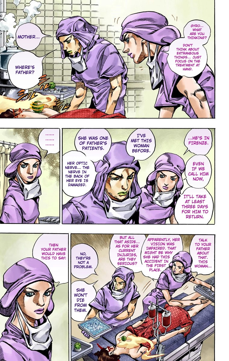 Jojo's Bizarre Adventure Part 7 - Steel Ball Run - Vol.14 Chapter 52: Wrecking Ball Part 2