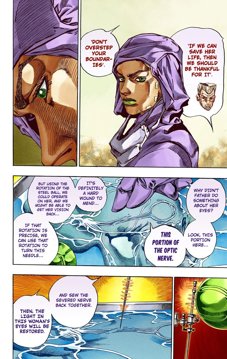 Jojo's Bizarre Adventure Part 7 - Steel Ball Run - Vol.14 Chapter 52: Wrecking Ball Part 2