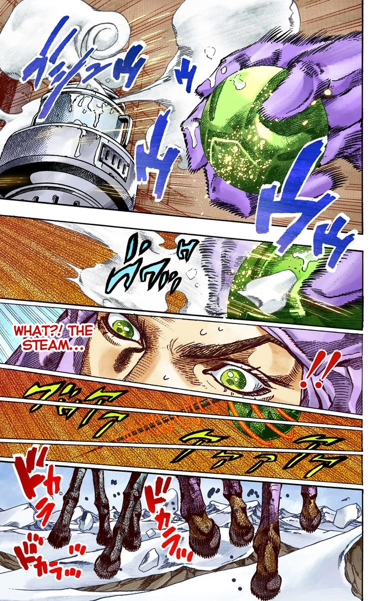 Jojo's Bizarre Adventure Part 7 - Steel Ball Run - Vol.14 Chapter 52: Wrecking Ball Part 2