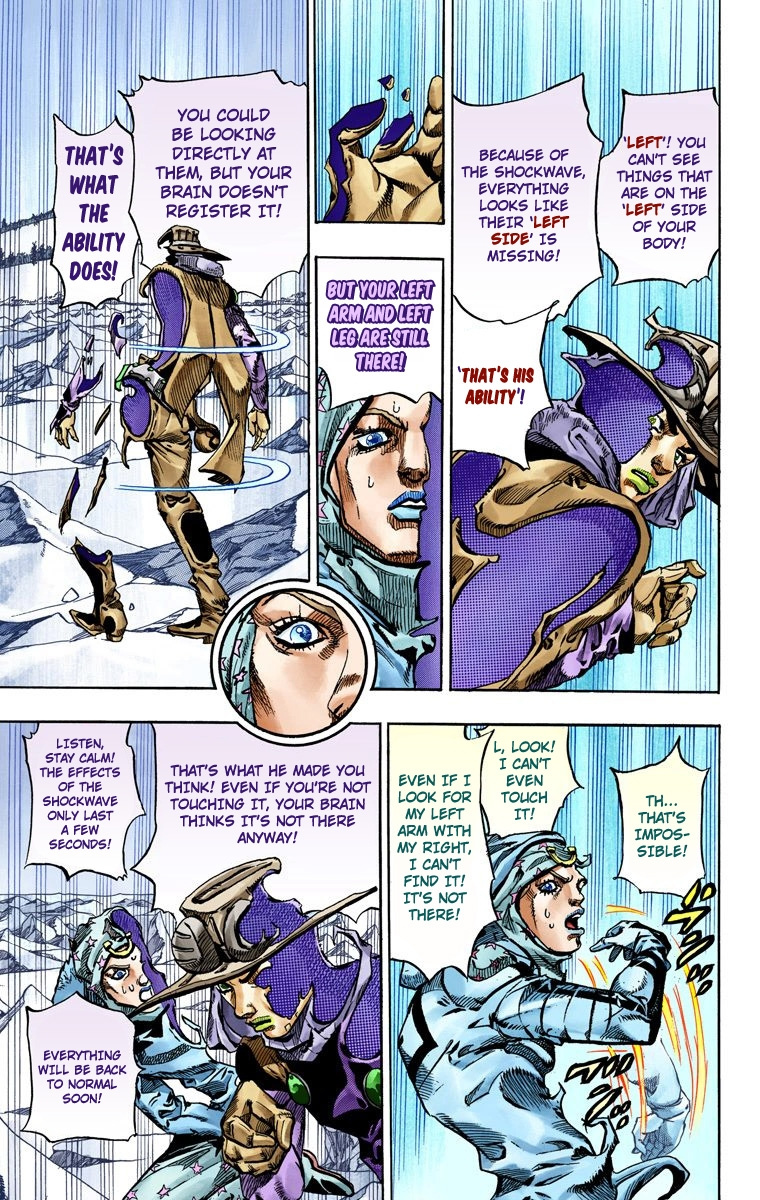 Jojo's Bizarre Adventure Part 7 - Steel Ball Run - Vol.14 Chapter 52: Wrecking Ball Part 2