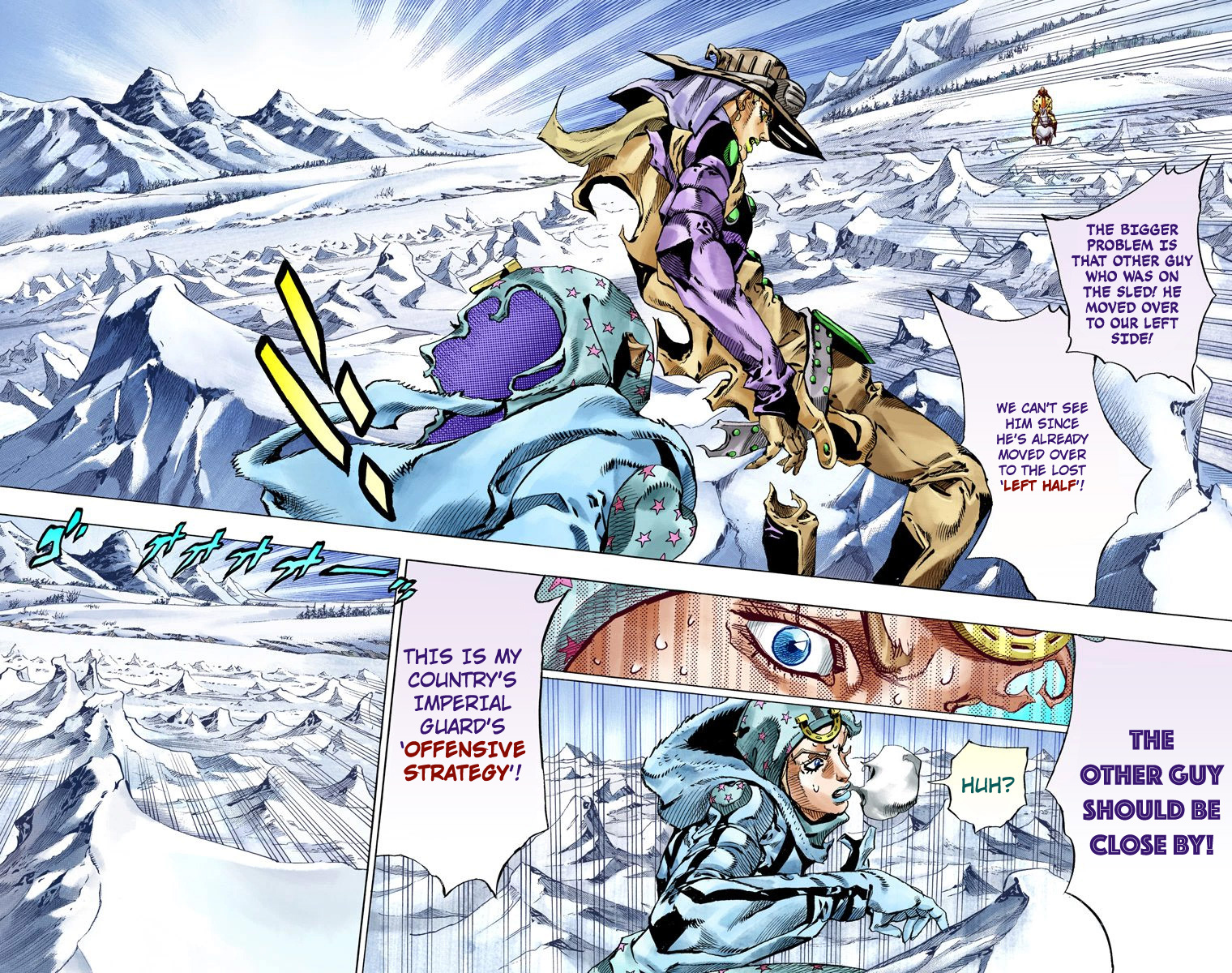 Jojo's Bizarre Adventure Part 7 - Steel Ball Run - Vol.14 Chapter 52: Wrecking Ball Part 2