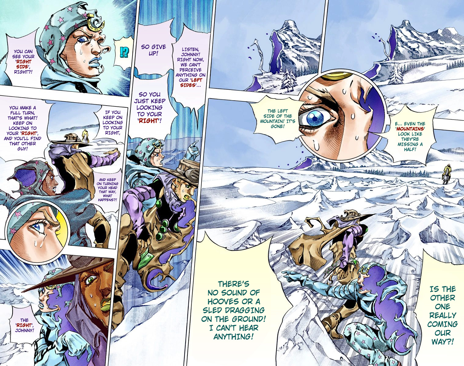 Jojo's Bizarre Adventure Part 7 - Steel Ball Run - Vol.14 Chapter 52: Wrecking Ball Part 2