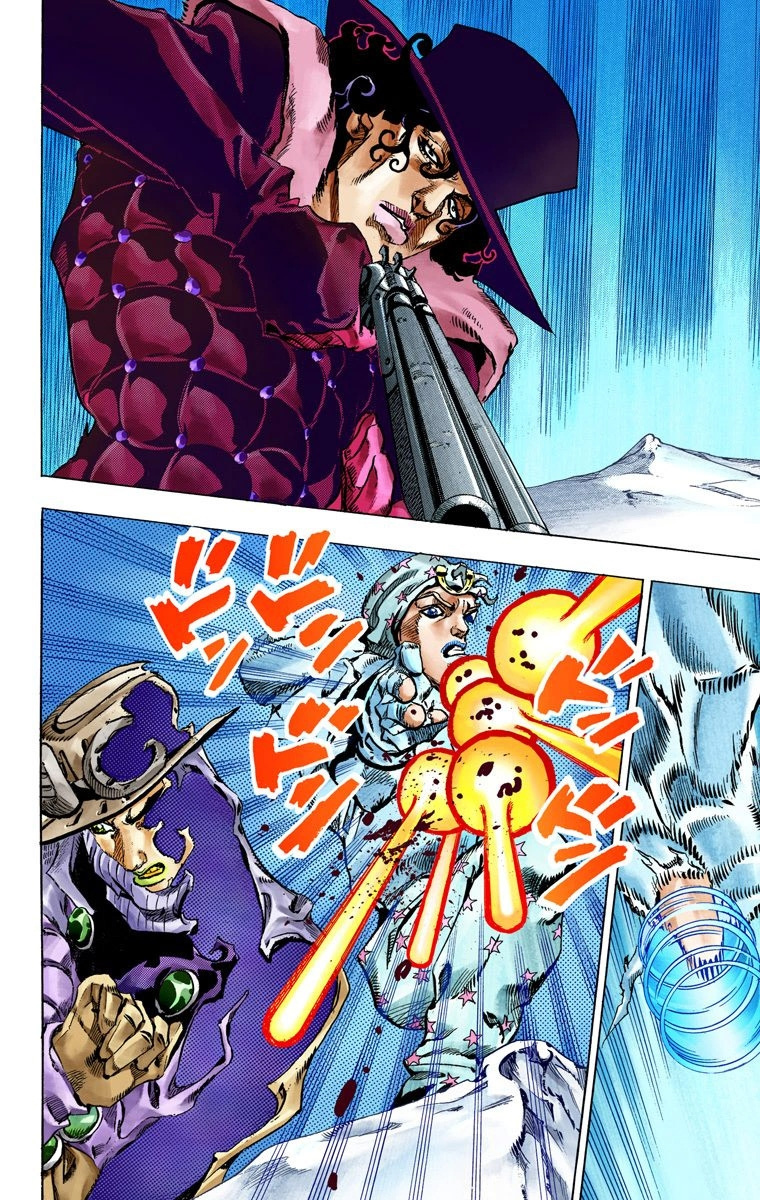 Jojo's Bizarre Adventure Part 7 - Steel Ball Run - Vol.14 Chapter 52: Wrecking Ball Part 2