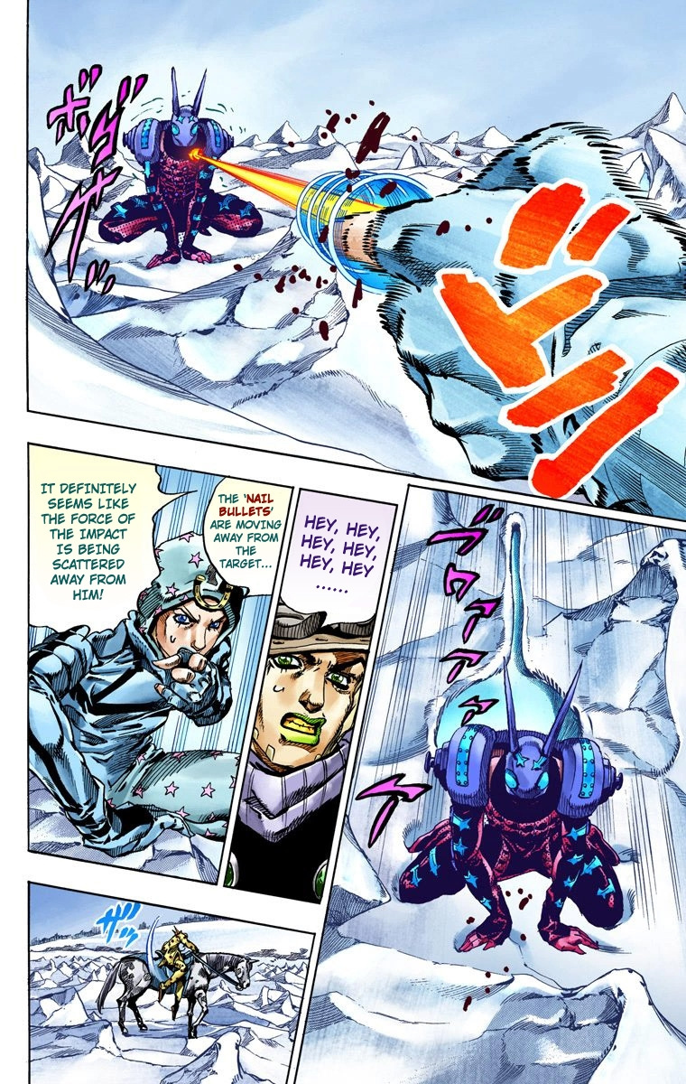 Jojo's Bizarre Adventure Part 7 - Steel Ball Run - Vol.14 Chapter 52: Wrecking Ball Part 2