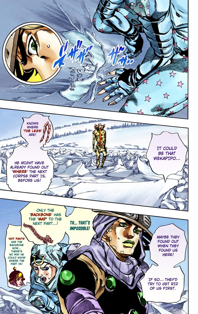 Jojo's Bizarre Adventure Part 7 - Steel Ball Run - Vol.14 Chapter 52: Wrecking Ball Part 2