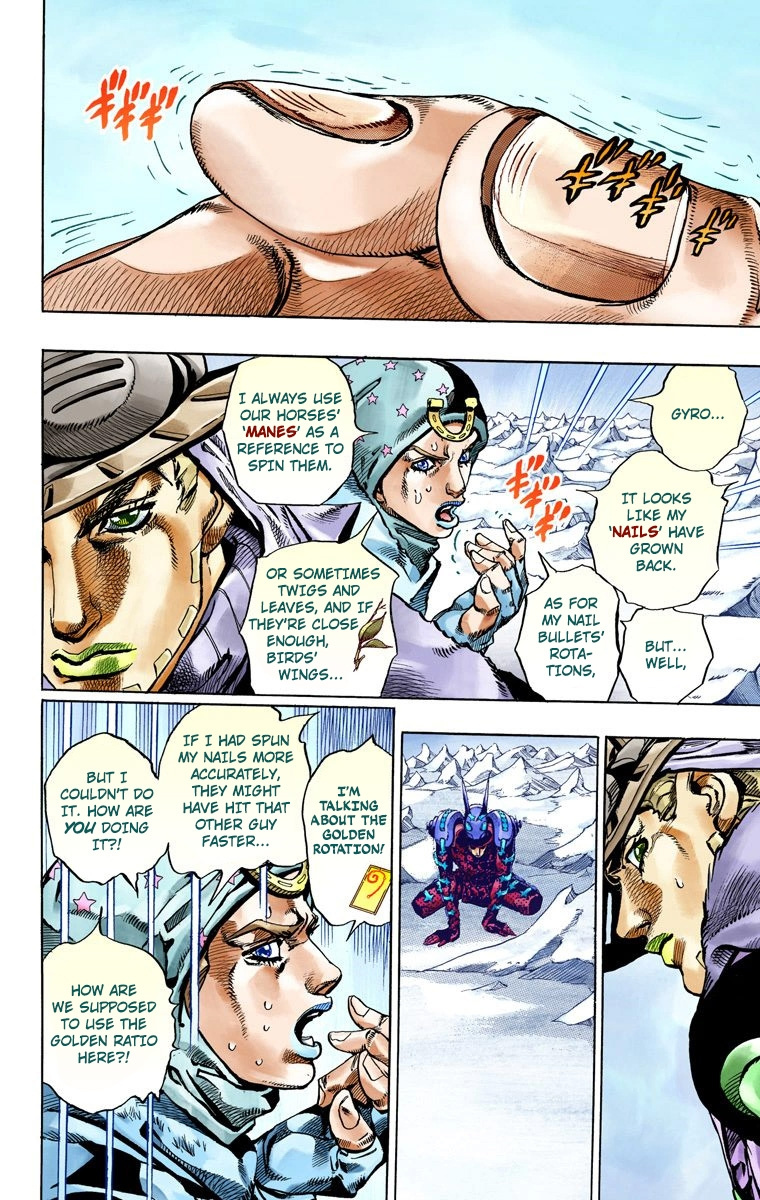 Jojo's Bizarre Adventure Part 7 - Steel Ball Run - Vol.14 Chapter 52: Wrecking Ball Part 2