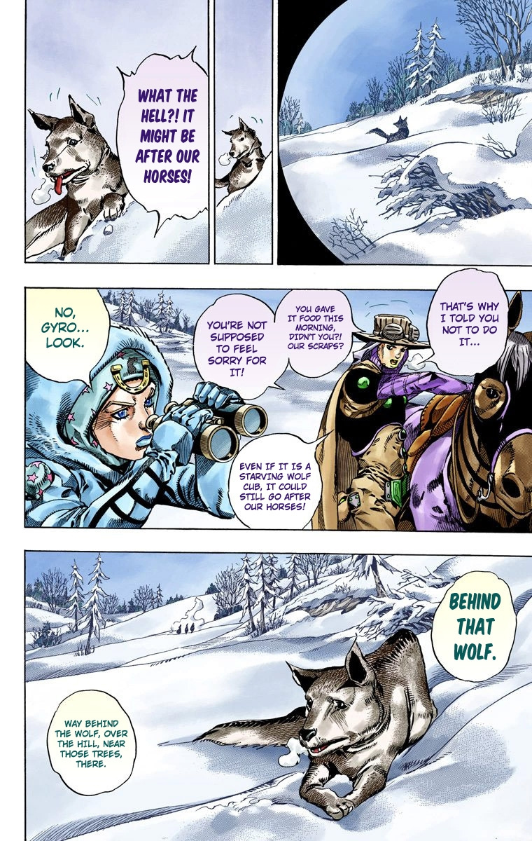 Jojo's Bizarre Adventure Part 7 - Steel Ball Run - Vol.13 Chapter 51: Wrecking Ball Part 1