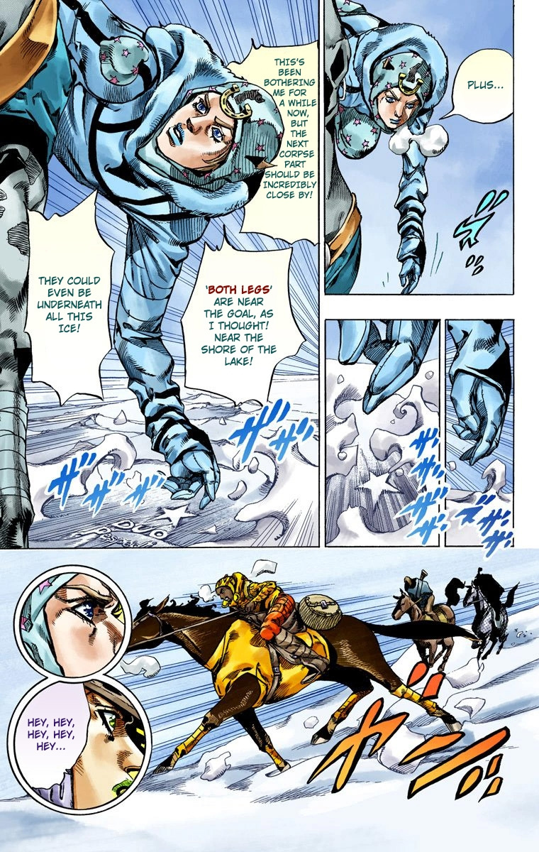 Jojo's Bizarre Adventure Part 7 - Steel Ball Run - Vol.13 Chapter 51: Wrecking Ball Part 1