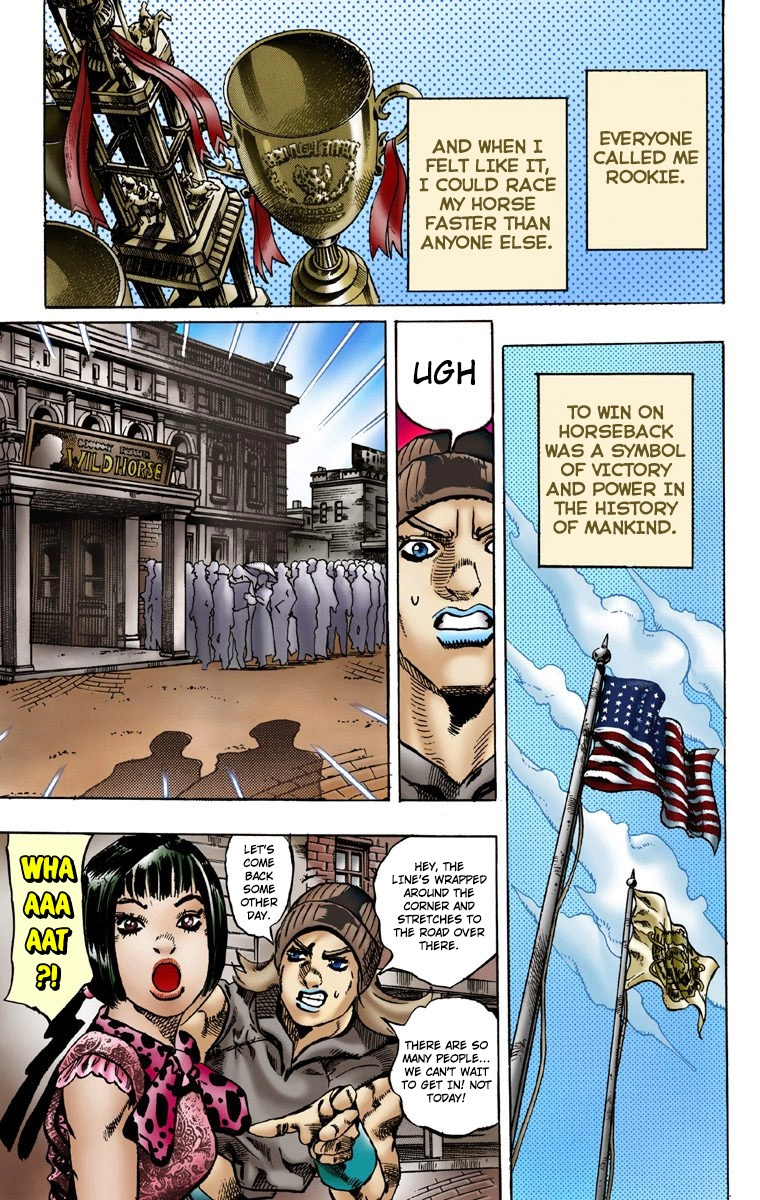 Jojo's Bizarre Adventure Part 7 - Steel Ball Run - Vol.1 Chapter 3: Johnny Joestar