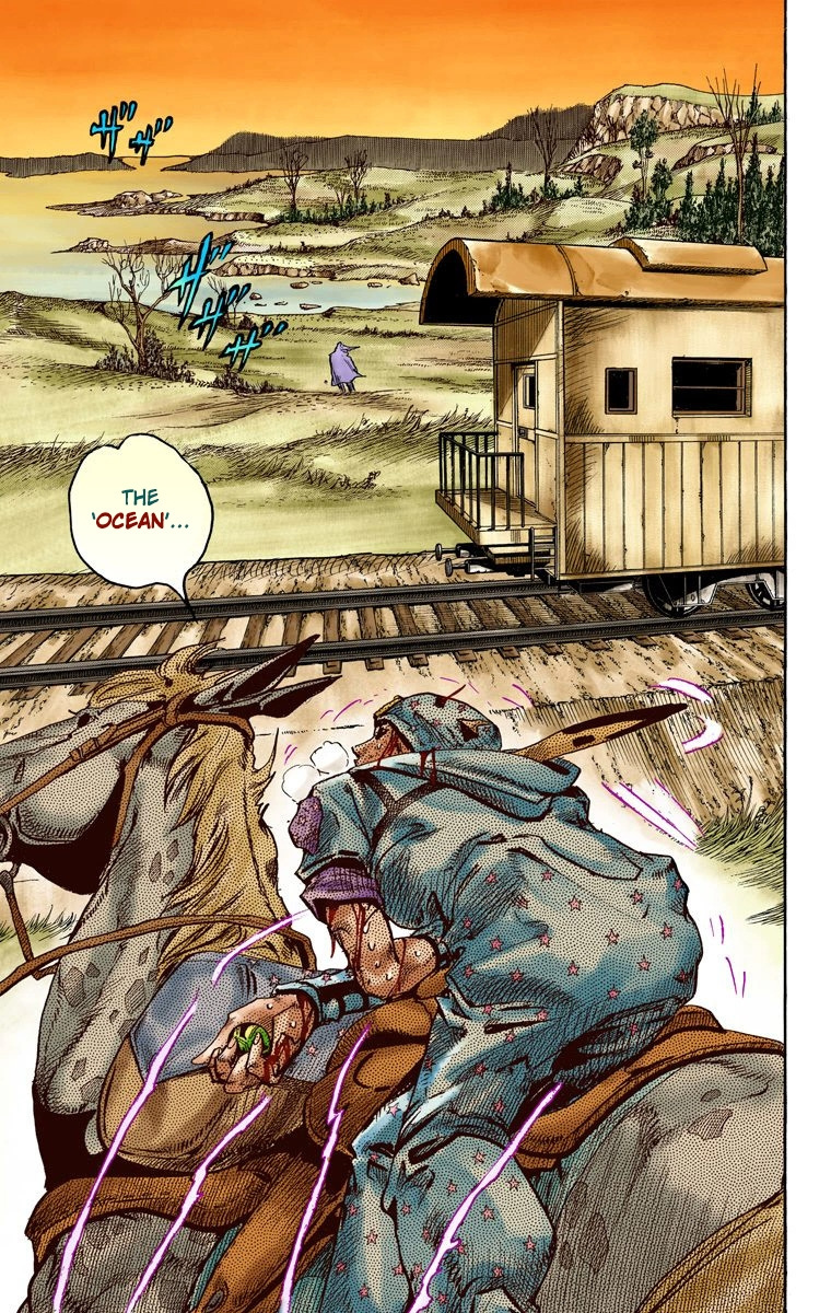 Jojo's Bizarre Adventure Part 7 - Steel Ball Run - Vol.21 Chapter 82: D4C Part 15 -Love Train-