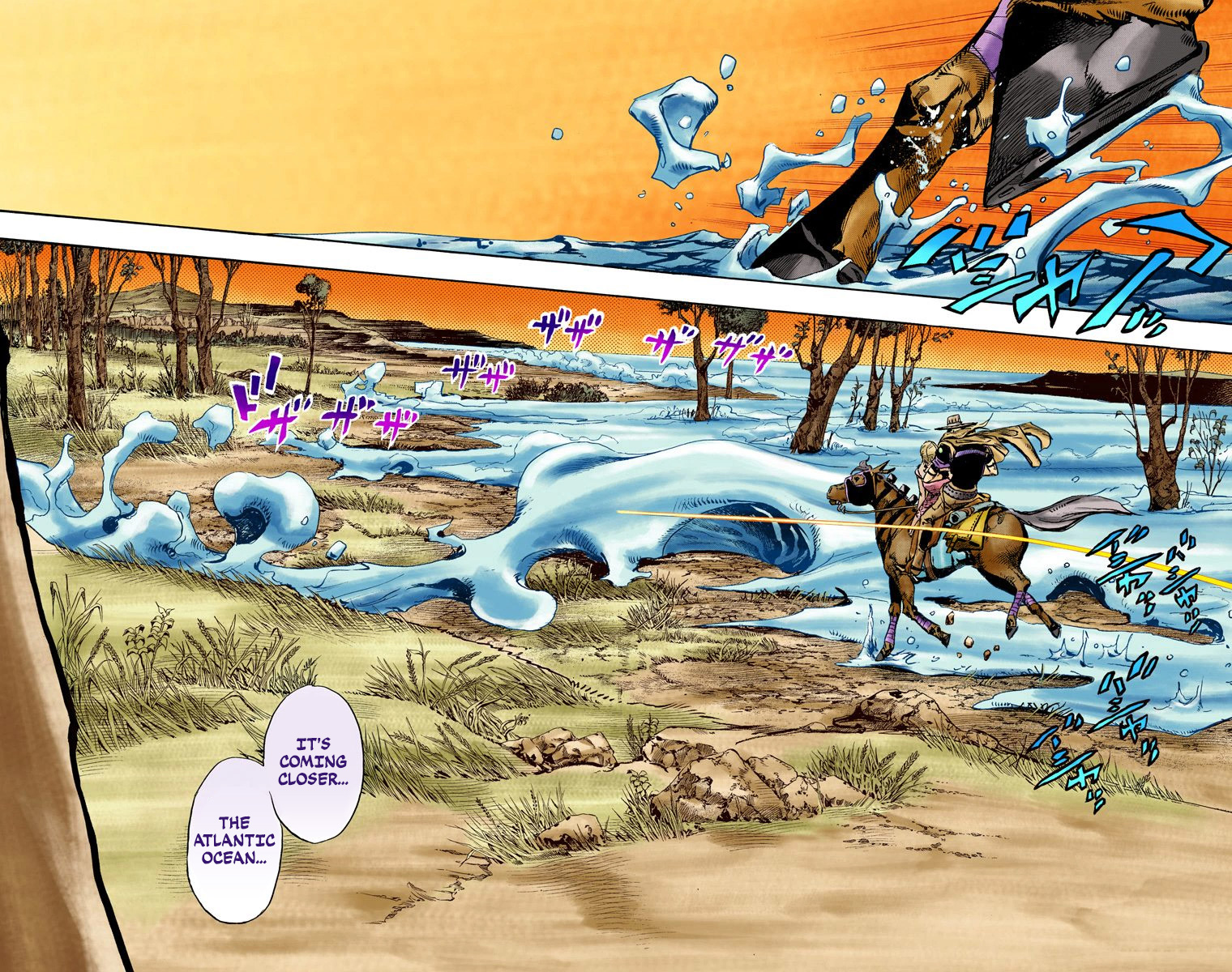 Jojo's Bizarre Adventure Part 7 - Steel Ball Run - Vol.21 Chapter 82: D4C Part 15 -Love Train-