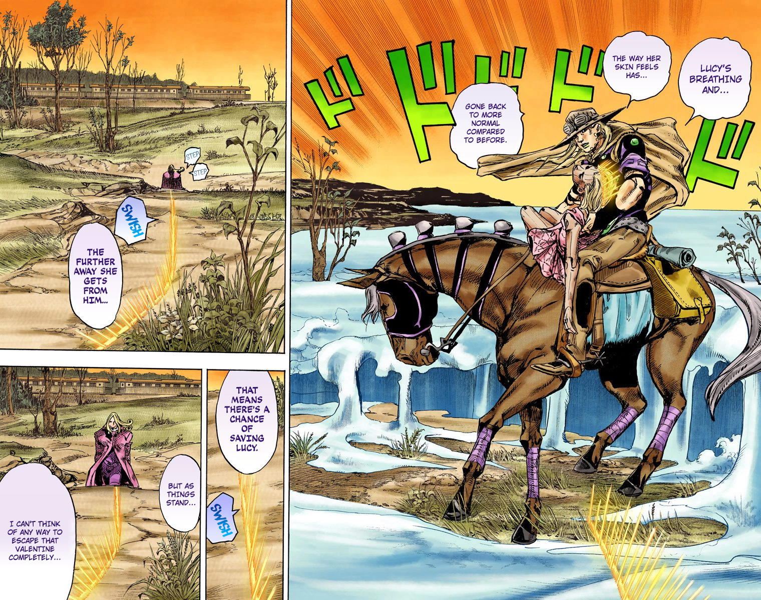 Jojo's Bizarre Adventure Part 7 - Steel Ball Run - Vol.21 Chapter 82: D4C Part 15 -Love Train-