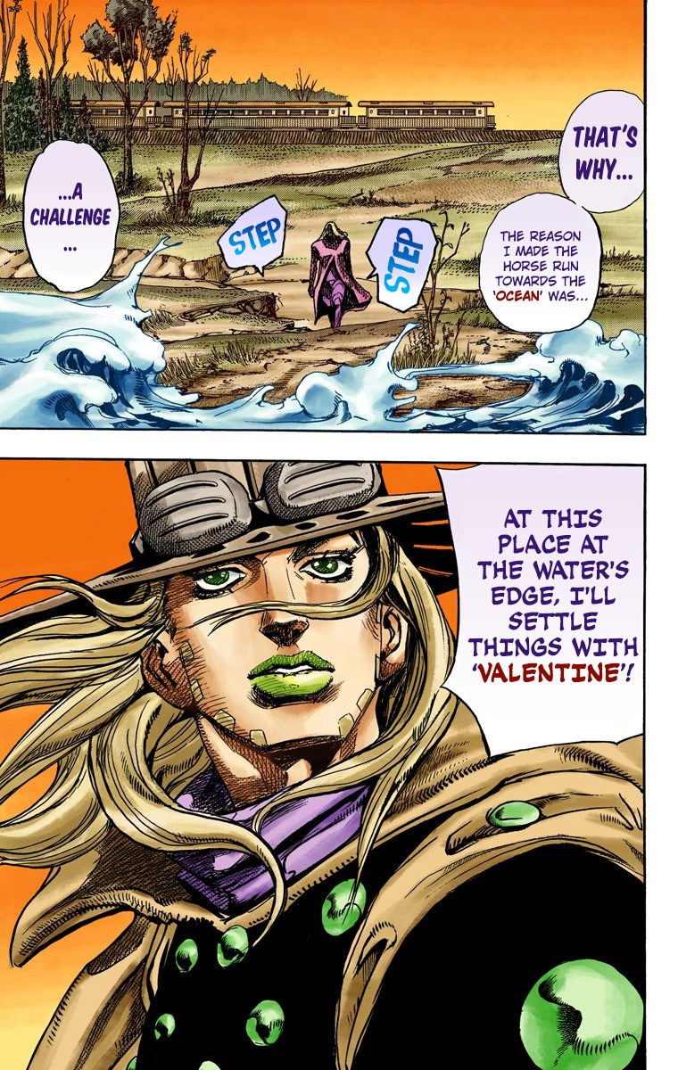 Jojo's Bizarre Adventure Part 7 - Steel Ball Run - Vol.21 Chapter 82: D4C Part 15 -Love Train-