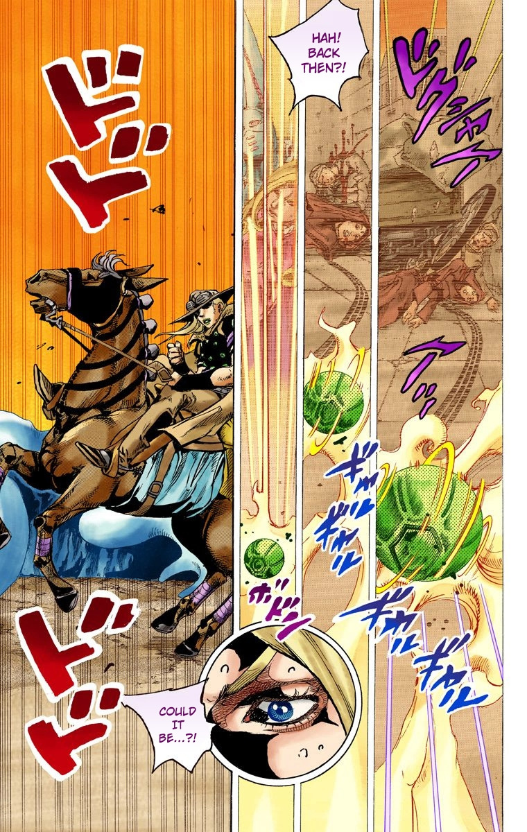 Jojo's Bizarre Adventure Part 7 - Steel Ball Run - Vol.21 Chapter 82: D4C Part 15 -Love Train-