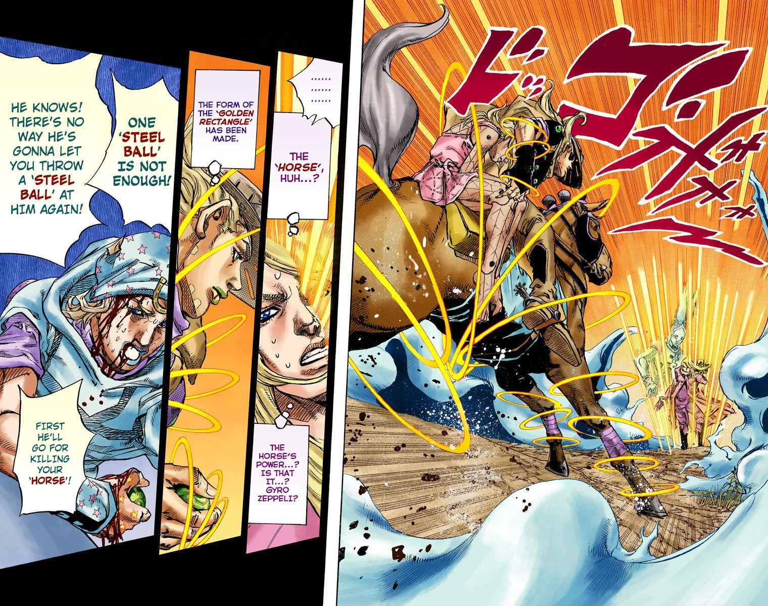 Jojo's Bizarre Adventure Part 7 - Steel Ball Run - Vol.21 Chapter 82: D4C Part 15 -Love Train-